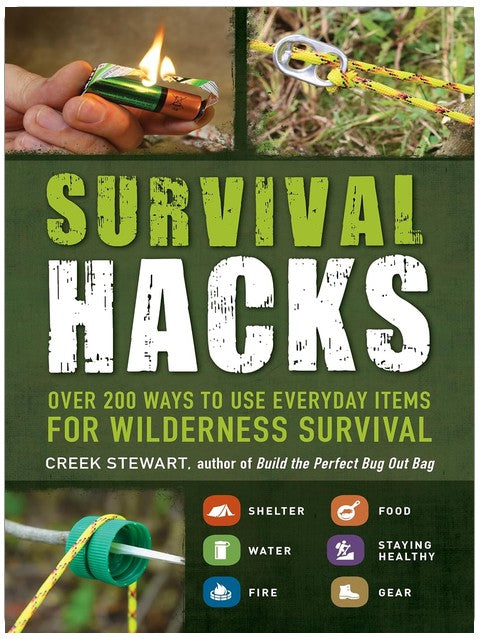 Survival Hacks: Over 200 Ways to Use Everyday Items for Wilderness Survival (Life Hacks Series)