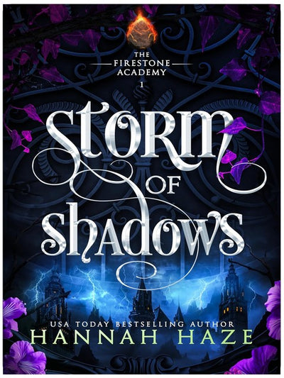 Storm of Shadows: A Why-Choose Fantasy Romance (The Firestone Academy Book 1)