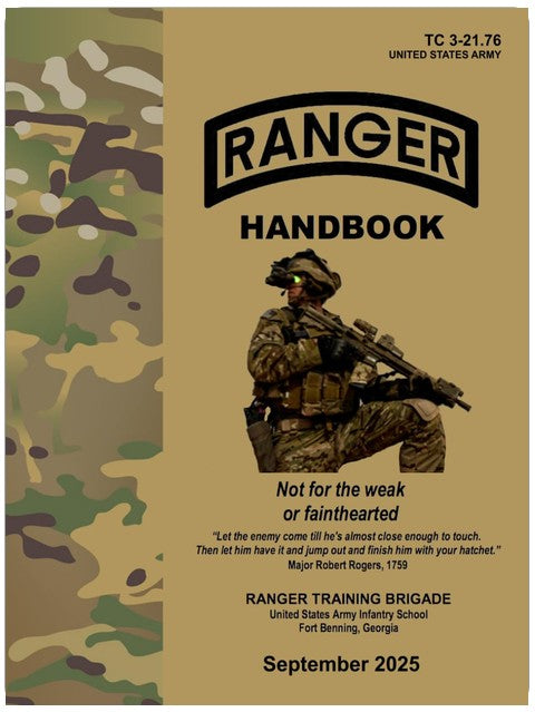 Ranger Handbook: TC 3.21-76, Sept 2025 Edition