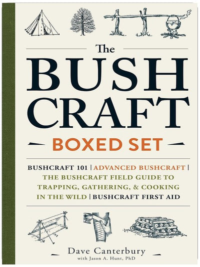 The Bushcraft Boxed Set: Bushcraft 101; Advanced Bushcraft; The Bushcraft Field Guide to Trapping, Gathering, & Cooking in the Wild; Bushcraft First Aid (Bushcraft Survival Skills Series)