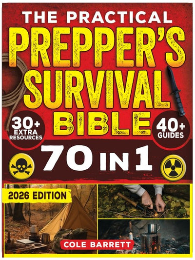 Das Survival-Handbuch für Prepper: Dein vollständiger Ratgeber zur Krisenvorsorge mit über 100 netzunabhängigen Survival-Projekten, Homesteading, Einmachen, Off-Grid-Leben, Medizin, Wasserfiltration & mehr