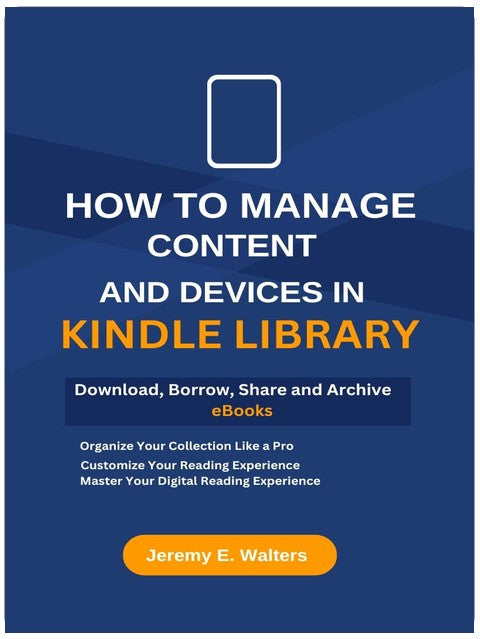 Gérer le contenu et les appareils dans ma bibliothèque Kindle : télécharger, emprunter, partager et archiver des eBooks