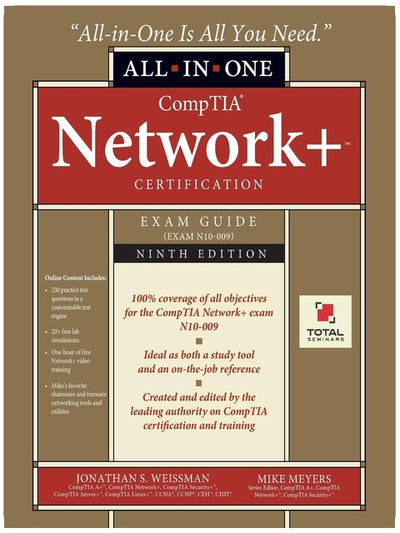 CompTIA Network+ Certification All-in-One Exam Guide, Ninth Edition (Exam N10-009)