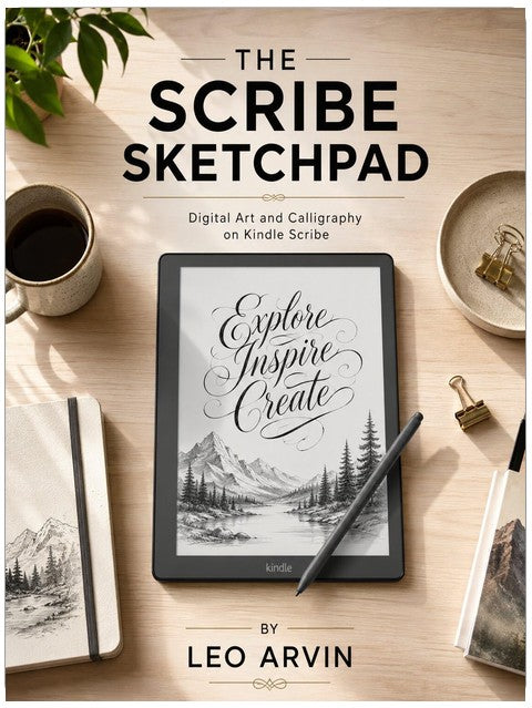 Le Scribe Sketchpad : art numérique et calligraphie sur Kindle Scribe