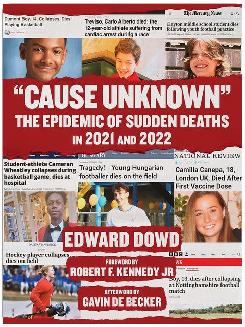 "Cause Unknown": The Epidemic of Sudden Deaths in 2021 & 2022 (Children’s Health Defense)