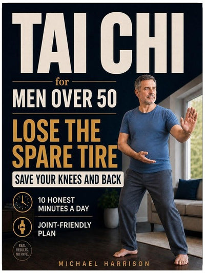 Tai Chi for Men Over 50 — Lose the Spare Tire, Save Your Knees and Back: A No-Hype, Joint-Friendly Plan to Shrink Stubborn Belly Fat and Stay Capable for Years, 10 Honest Minutes a Day