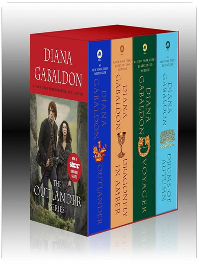 Outlander 4-Copy Boxed Set: Outlander, Dragonfly in Amber, Voyager, Drums of Autumn