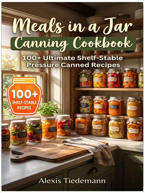 Meals in a Jar Canning Cookbook: 100+ Ultimate Shelf-Stable Pressure Canned Recipes