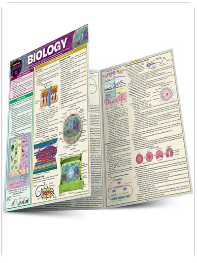 Biologie: ein QuickStudy Laminierter Referenzführer (Quick Study Academic)