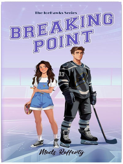 Breaking Point: A Fake Dating Ice Hockey Romance (IceHawks Book #1)