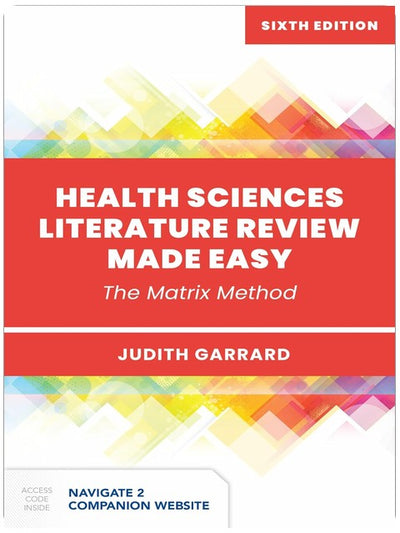 Health Sciences Literature Review Made Easy