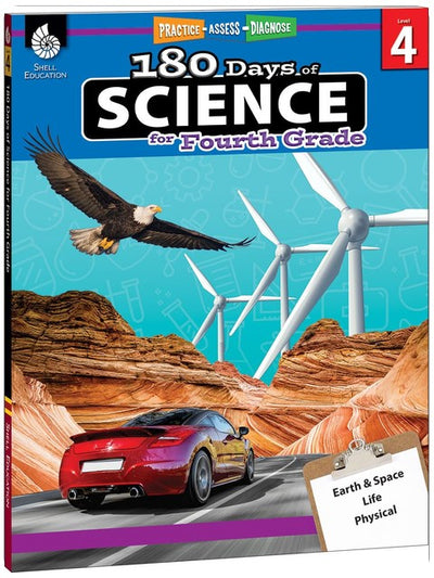 180 Days™ : Sciences pour la 4e année : Entraînement, évaluation, diagnostic