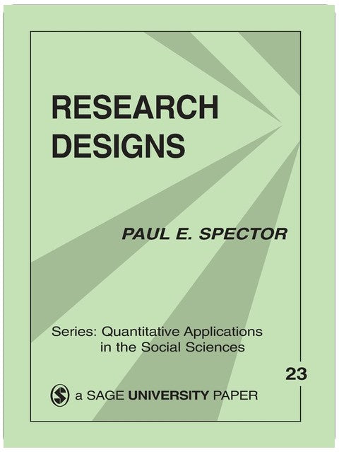 Modèles de recherche (Applications quantitatives en sciences sociales)