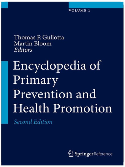 Encyclopedia of Primary Prevention and Health Promotion