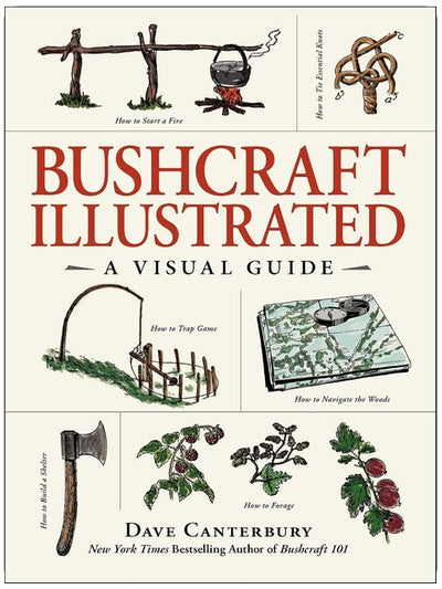 Bushcraft illustré : Un guide visuel (Série Compétences de survie Bushcraft)