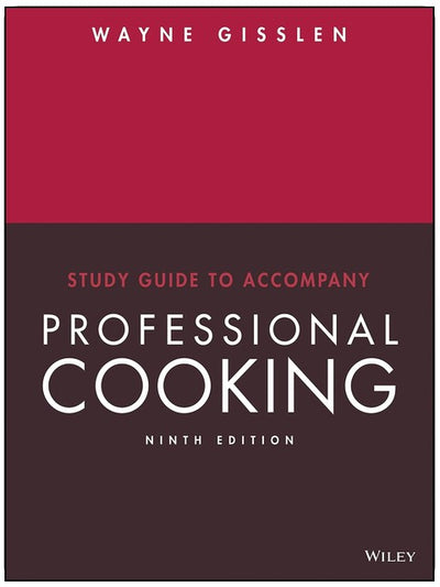 L'art culinaire professionnel, 9e guide d'étude