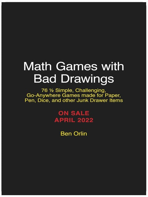 Jeux de maths aux dessins nuls : 75 jeux simples, stimulants et nomades, et pourquoi ils sont importants