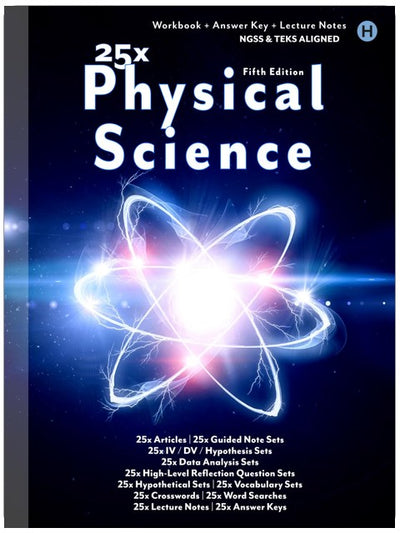 25x : Sciences physiques - Lycée - 25 leçons pour présenter et renforcer des concepts importants en sciences physiques : 25 articles, 25 questions de réflexion... (Série scientifique 25x Lycée & Collège)