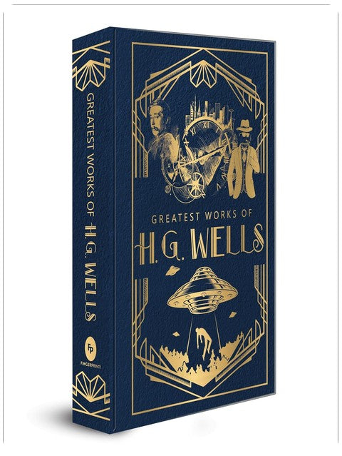 Greatest Works of H.G. Wells (Deluxe Hardbound Edition)