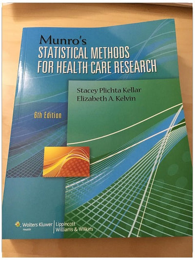 Munro's Statistical Methods for Health Care Research