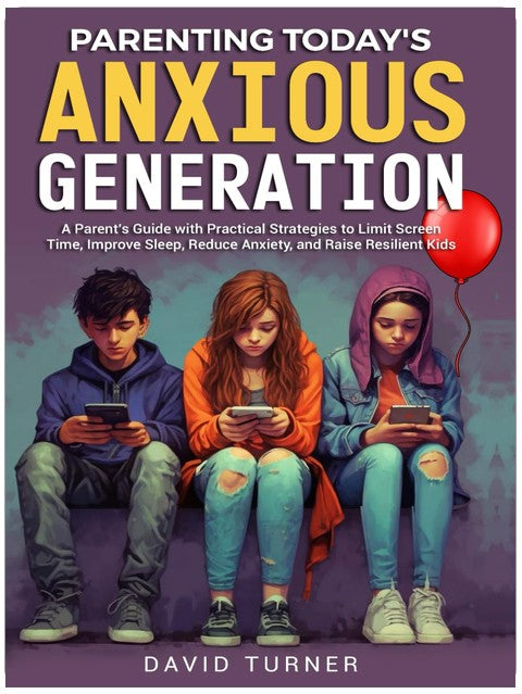 PARENTING TODAY’S ANXIOUS GENERATION: A Parent’s Guide with Practical Strategies to Limit Screen Time, Improve Sleep, Reduce Anxiety, and Raise Resilient Kids