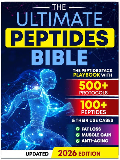 Le guide ultime des peptides : un guide complet de la thérapie peptidique sûre et scientifiquement prouvée pour la perte de poids, la croissance musculaire, l'anti-âge, la santé intestinale, le brouillard cérébral, l'anxiété, l'énergie et la longévité