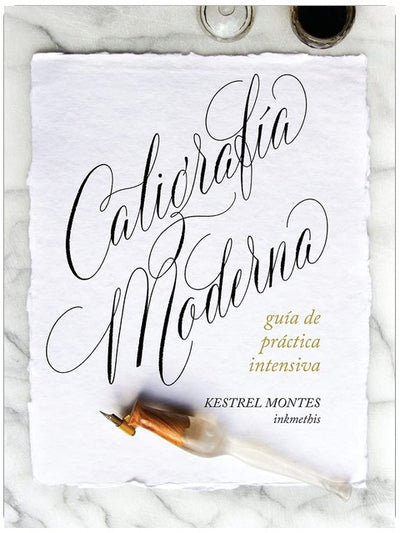 Moderne Kalligrafie: Intensiver Übungsleitfaden (Spanische Ausgabe)