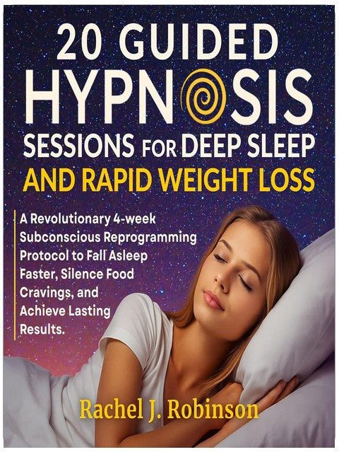20 séances d'hypnose guidée pour un sommeil profond et une perte de poids rapide : un protocole révolutionnaire de reprogrammation subconsciente sur 4 semaines pour s'endormir plus vite, faire taire les fringales et obtenir des résultats durables