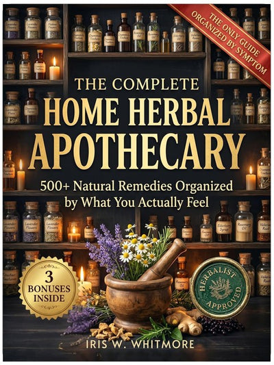 L'herboristerie à la maison : Plus de 500 remèdes à base de plantes pour le sommeil, le stress, la digestion et les maux quotidiens — Le seul guide complet organisé par symptôme, non par plante