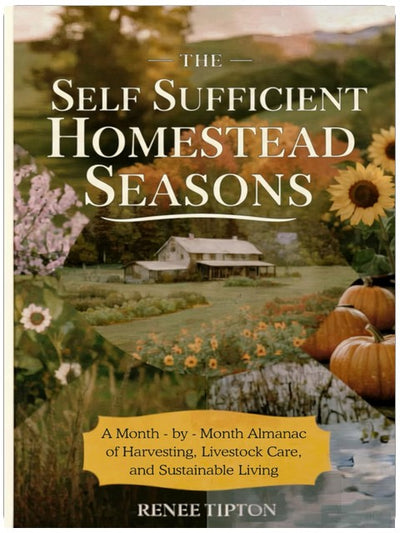 The Self Sufficient Homestead Seasons: A Month-by-Month Almanac of Harvesting, Livestock Care, and Sustainable Living