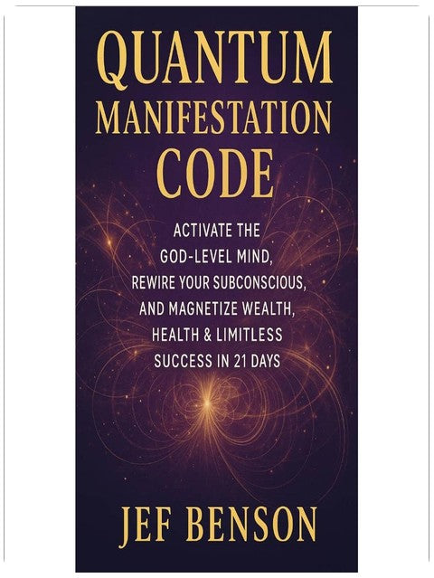 Quantum Manifestation Code: Activate The God-level Mind, Rewire Your Subconscious, and Magnetize Wealth, Health & Limitless Success in 21 Days