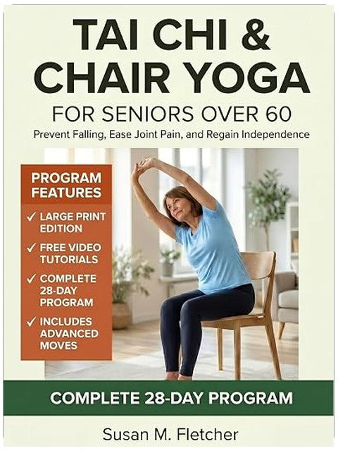 Tai Chi & Chair Yoga for Seniors Over 60: Prevent Falling and Start Living: 10-Minute Seated Flows to Rebuild Balance, Ease Joint Pain, and Regain Independence