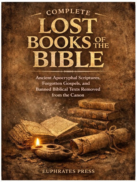 Vollständige verlorene Bücher der Bibel: Antike apokryphe Schriften, vergessene Evangelien und verbotene biblische Texte, die aus dem Kanon entfernt wurden