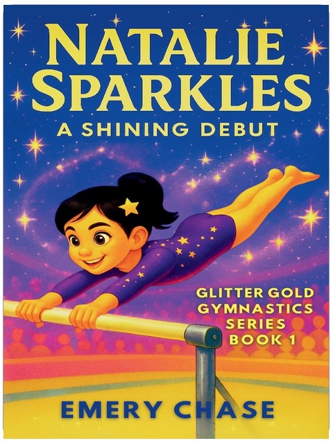 Natalie Sparkles: A Shining Debut: Glitter Gold Gymnastics Series – Book 1