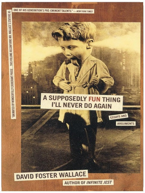 A Supposedly Fun Thing I'll Never Do Again: Essays and Arguments