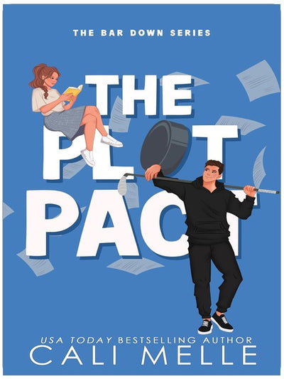 The Plot Pact: An Ex's Rival Hockey Romance (Bar Down Series Book 1)