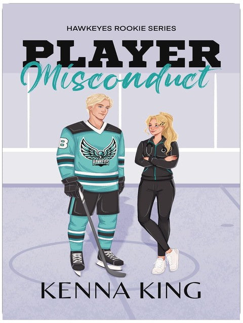 Player Misconduct: Accidental Pregnancy Hockey Romance (Rookie Hawkeyes Series Book 4)
