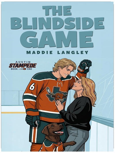The Blindside Game: A Steamy Friends-to-Lovers Surprise Pregnancy Hockey Romance (Austin Stampede Hockey Romance Book 1)