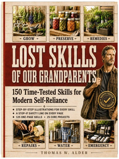 The Lost Skills of Our Grandparents: 150 Time-Tested Skills for Modern Self-Reliance | Forgotten Wisdom for Homesteading, Natural Remedies, Food Preservation, Saving Money, and Off-Grid Living