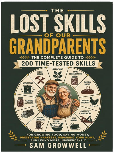 The Lost Skills of Our Grandparents: The Complete Guide to 200 Time-Tested Skills for Growing Food, Saving Money, Preserving Harvests, Repairing Your Home, and Living More Independently