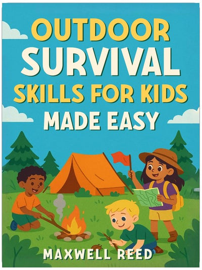 Outdoor Survival Skills for Kids Made Easy: A Fun and Easy Kids Survival Guide for Outdoor Adventures, Scouting, and Camping (The Young Explorer Bundle)