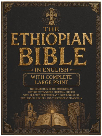 Die äthiopische Bibel in englischer Sprache mit vollständigem Großdruck: Die Sammlung der Apokryphen der orthodoxen Tewahedo-Christenkirche mit abgelehnten ... Henoch, Jubiläen und die äthiopische Didascalia