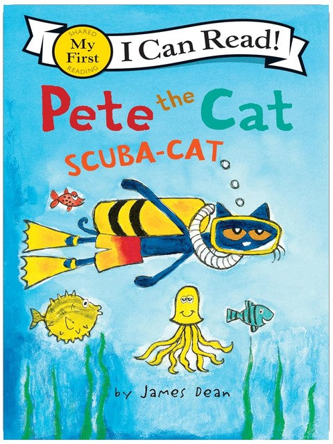 Pete the Cat: Scuba-Cat: A Groovy Underwater Story for Kids (Ages 4-8) about Scuba Diving and Making Friends (My First I Can Read)