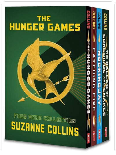 Hunger Games 4-Book Paperback Box Set (the Hunger Games, Catching Fire, Mockingjay, the Ballad of Songbirds and Snakes)