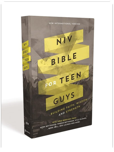 NIV, Bible for Teen Guys, Hardcover: Building Faith, Wisdom and Strength