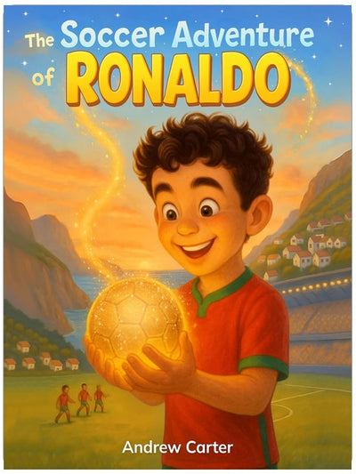 The Soccer Adventure of Ronaldo: Illustrated Soccer Book for Kids 5–9 | Inspiring Biography of Cristiano Ronaldo, Hard Work & Believing in Yourself (Illustrated Soccer Biographies)