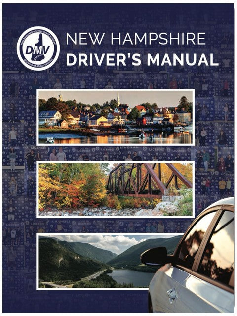 State of New Hampshire Driver Manual: Learners Permit Study Guide (Color Print), 2024 Update