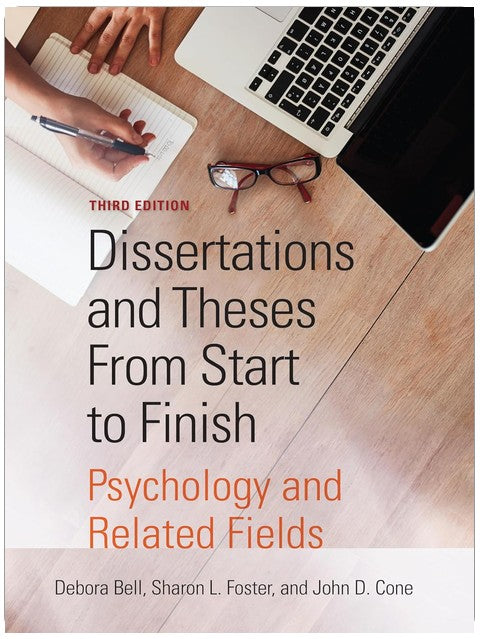 Dissertations and Theses From Start to Finish: Psychology and Related Fields