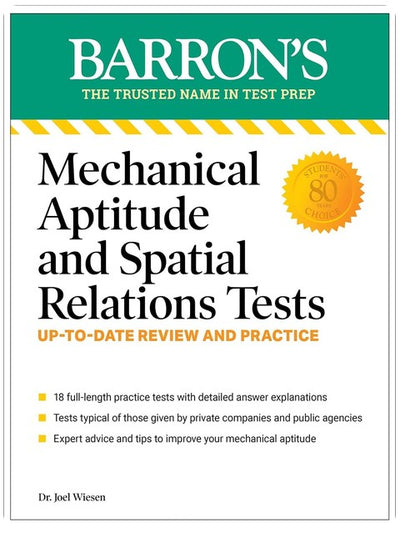 Mechanical Aptitude and Spatial Relations Tests, Fourth Edition (Barron's Test Prep)