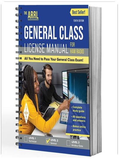 ARRL General Class License Manual 10th Edition – Complete Study Guide with Questions and Answers for Upgrading Your Ham Radio License